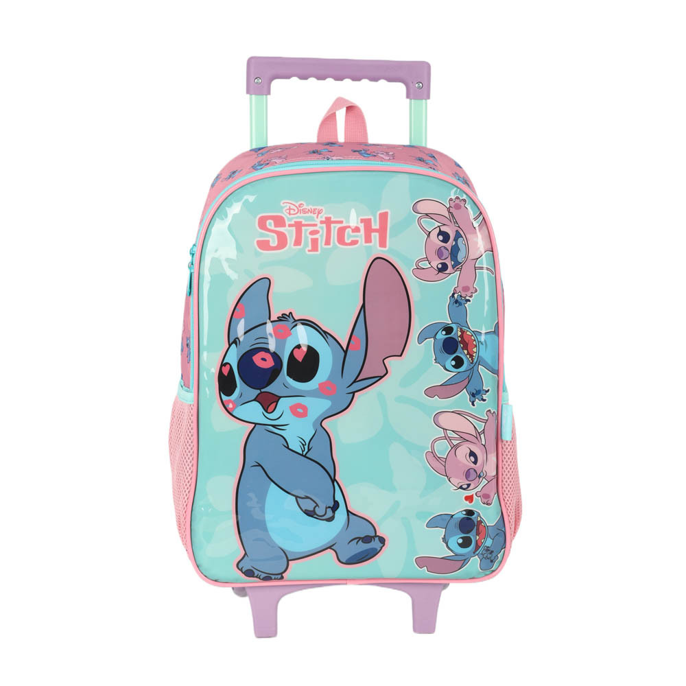 Mochila Infantil De Rodinha Stitch Original Luxcel | Shopee Brasil