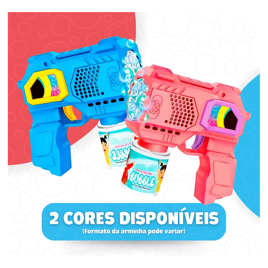 Lança Bolhas de Sabão com Luz: Brinquedo Infantil Interativo que Encanta, Diverte e Vira o Destaque das Brincadeiras