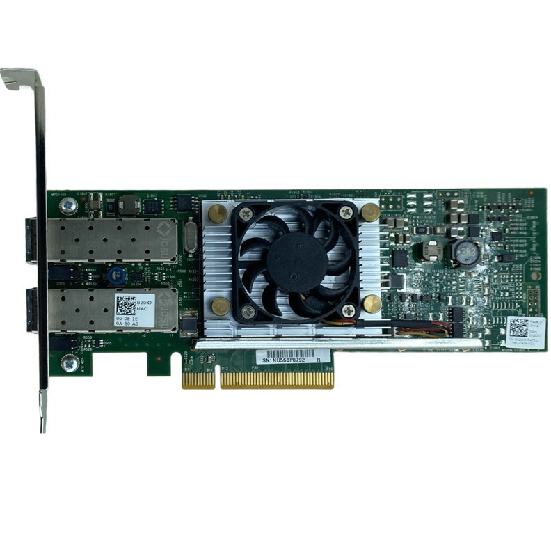 Placa Rede 2x SFP+ 10 Giga Broadcom 57810S Dell 0Y40PH | Shopee Brasil