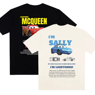Conjunto camisetas streetwear COUPLE MCQUEEN e SALLY