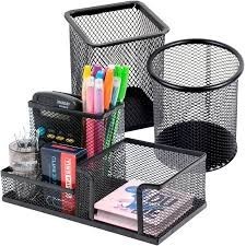 Porta Lápis Organizador de Mesa Escritório - Aramado