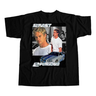 Camiseta Unissex Oversized Streetwear - Paul Walker Velozes E Furiosos