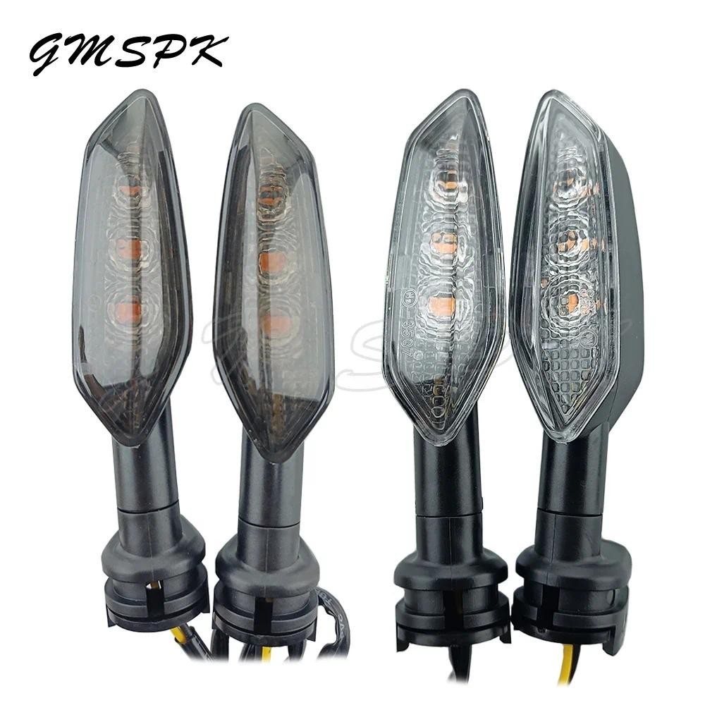 LED Motocicleta Pisca Indicador De Volta Luz Sinal Apto Para YAMAHA MT07 MT09 FZ 250 FZ16 Tracer 900 700 GT YZF R6 R1 R3 R7 R15