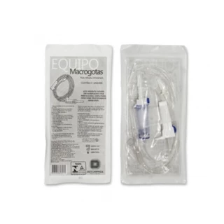 Equipo Macrogotas Luer Lock P/infusão Kit C/20u - Descarpack