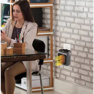 Mini Aquecedor  Pequeno Portátil De Parede em Oferta na Shopee