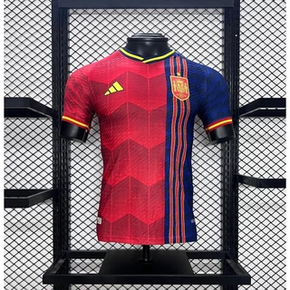 Camisa De Futebol Esportiva Edição Jogador Esportivo 2024-25 Espanha Especial Tamanho S-XXL