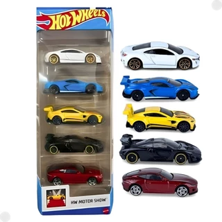 Pack 5 Miniatura Hot Wheels Escala 1:64 Hw Motor Show HTV49 - Mattel