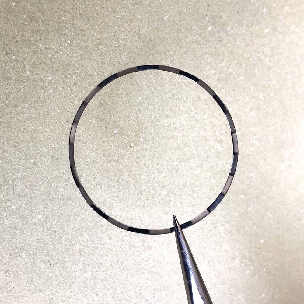 5pcs Reposição De Relógios Para O Anel Espaçador NH35 NH36 Movement Watch Metal