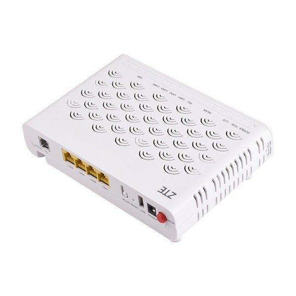 Roteador Modem Gpon Marca ZTE ZXHN F623 3 Ethernet Rápida1 Ethernet ...