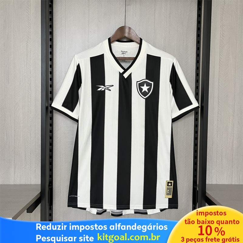 24 /25 B-O Home Camisa De Futebol Dos Homens Camisa Esportiva Branca S8KI