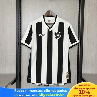 24 /25 B-O Home Camisa De Futebol Dos Homens Camisa Esportiva Branca S8KI
