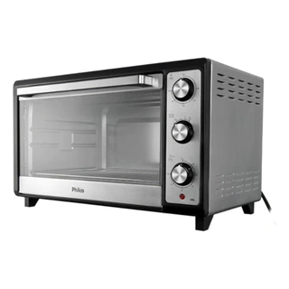 Forno Elétrico de Bancada Prateado PFE60I Philco 110V