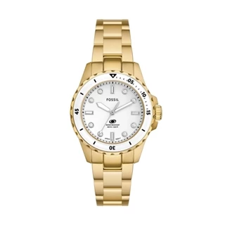 Relógio Fossil Feminino Blue Dourado - ES5350/1DN