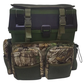Caixa Mochila Pesca Fishing Box Banqueta Pescaria Bolsa Maleta Suporta Isca Anzol Armazenamento Peixe