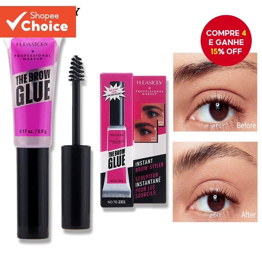 Cola para Sobrancelhas BROWGLUE Transparente à prova d'água Creme para ...
