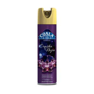 Odorizante de Ambientes Aerossol Coala - Orquídea Negra - 400 ml / 240g em Oferta na Shopee