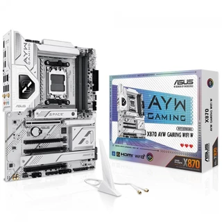 Placa Mãe Asus X870 AYW Gaming WiFi W DDR5 ATX AM5 White em Oferta na Shopee
