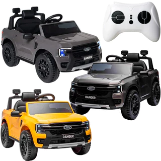 Carrinho Elétrico Infantil Belfix Ford Ranger Guiado por Controle Remoto Botões Internos Funcionais em Oferta na Shopee