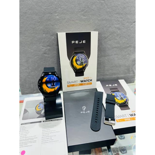 Relógio Inteligente Smartwatch Peje Zw10 Amoled 1,43, 2 Pulseiras À Prova D'água Redondo