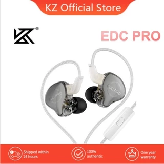 KZ EDC pro Fone De Ouvido Intra-Auricular Dinâmico Monitor De Para Jogos Esportivo Cancelamento De Ruído Baixo Pesado HIFI DJ edx
