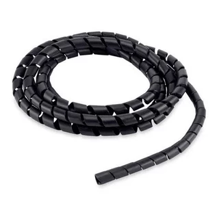 Organizador de Cabos MD9, 3/4, 1,5m, Preto, 3331 em Oferta na Shopee