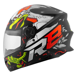 Capacete Fechado Pro Tork R8 Rocket Chicken Fosco Masculino Feminino