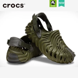 Crocs Genuínos , Pollex , Sandálias Casuais Respiráveis , Adequadas Para Esportes De Moda Feminina .