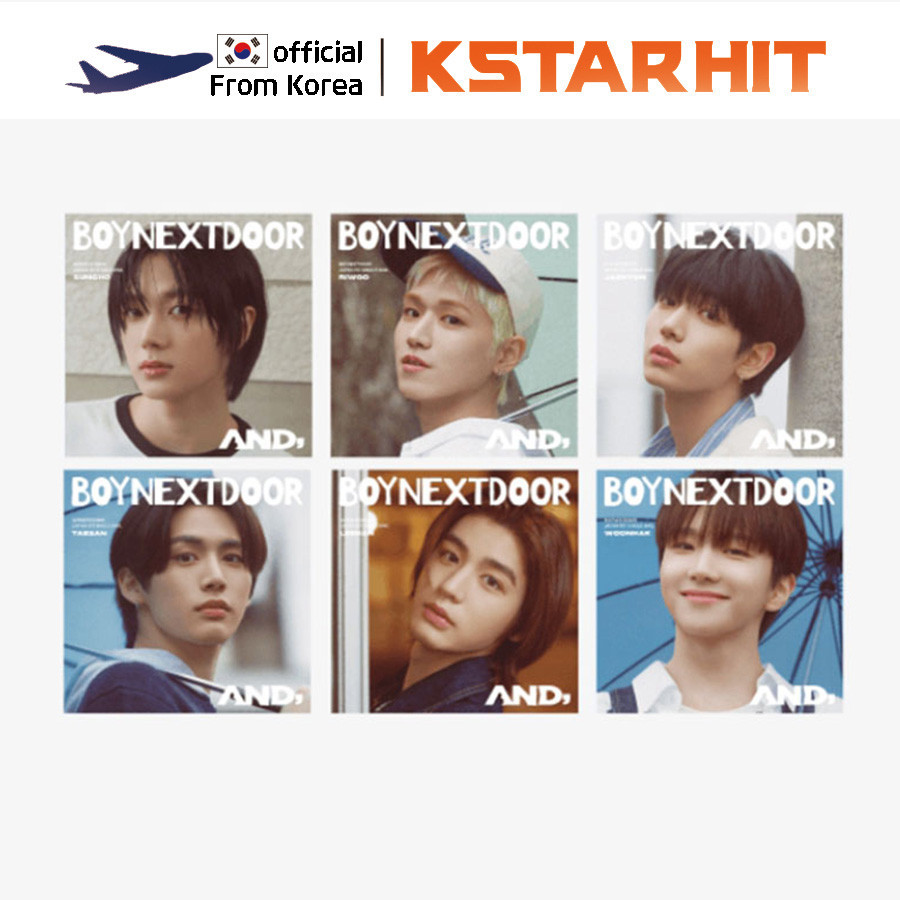 (Solo Ver/ LIMITED) BOYNEXTDOOR - AND (JP 1st Single album)
