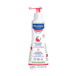 Gel Lavante Calmante Mustela 300ml - Pele Muito Sensível
