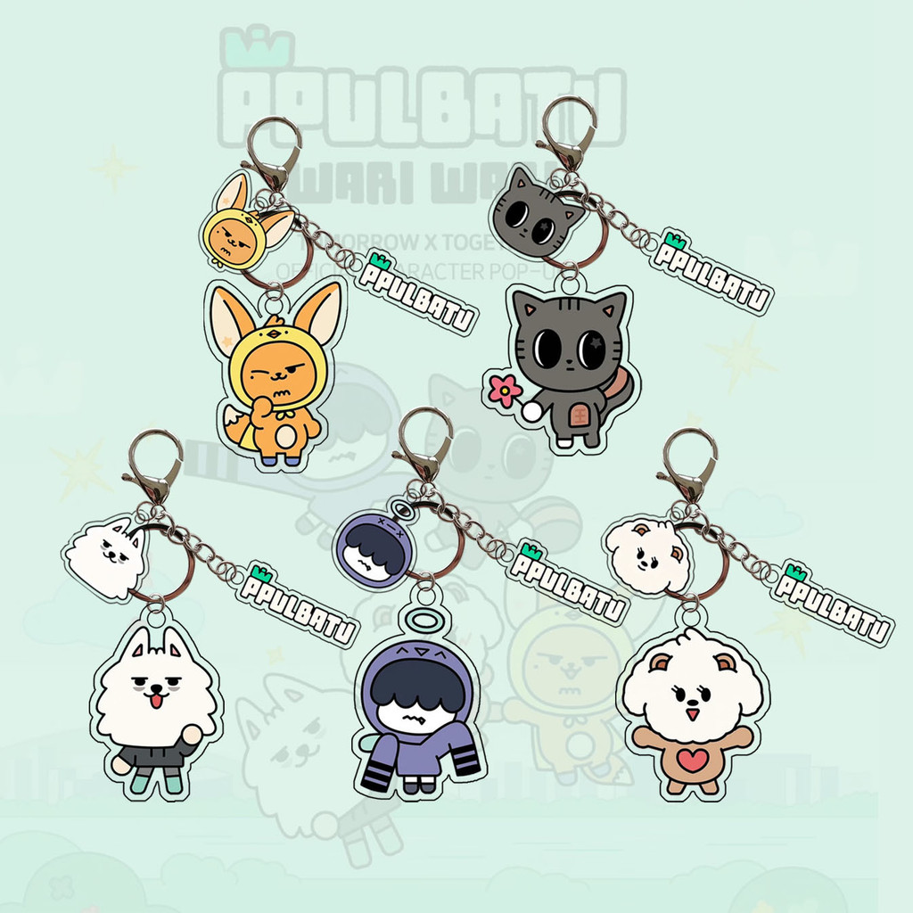 Chaveiro Kpop Idol TXT PPULBATU Acrílico De Dupla Face | Shopee Brasil