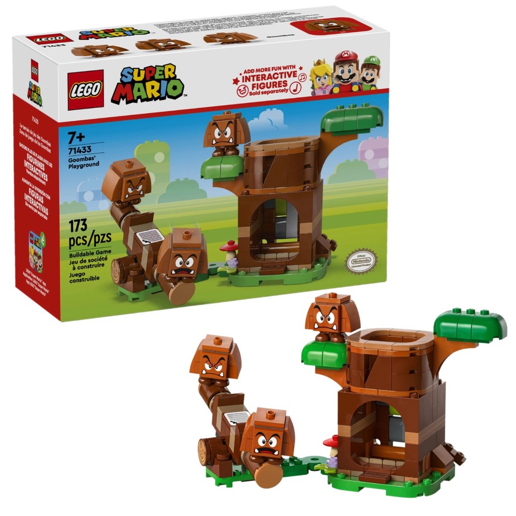LEGO Super Mario - Parque dos Goombas 173 Peças 71433 | Shopee Brasil
