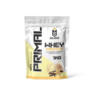 Whey Protein Primal 1Kg - Importado - Soldiers Nutrition