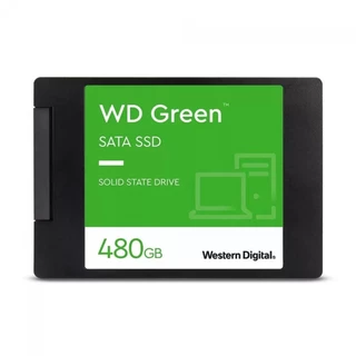 SSD WD Green 480GB, Sata III, Leitura 545MBs e Gravação 430MBs, WDS480G3G0A