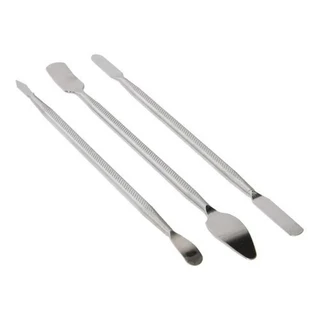 Kit 3 Espátulas de Aço Para Reparos Manutenção Eletrônicos