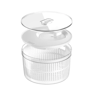 Conjunto Secador e Organizador Clear Fresh 5,5L - Ou em Oferta na Shopee
