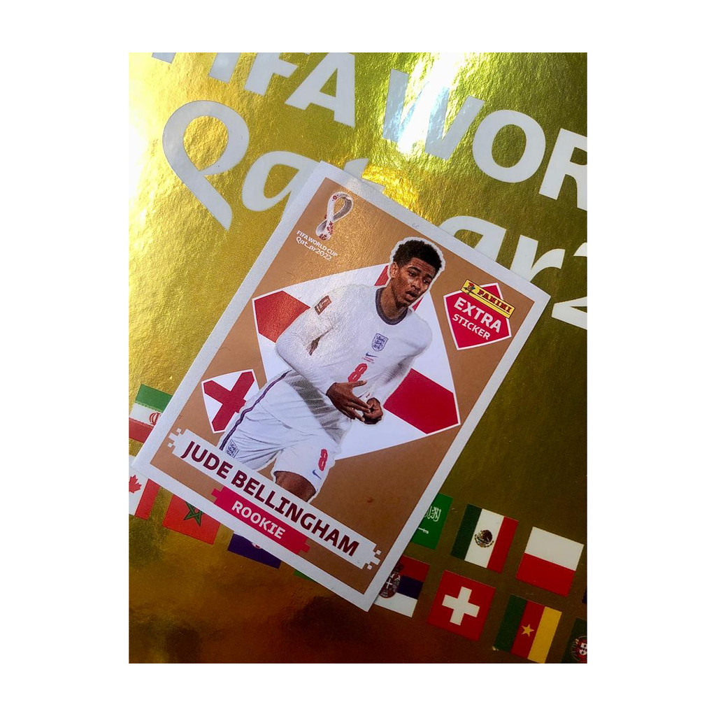 Figurinha Copa Do Mundo Qatar 2022 Jude Bellingham Bronze | Shopee