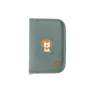 Porta Documentos de Bebê Bordado Safari Verde Musgo - 01 Peça em Oferta na Shopee