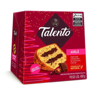 Panettone Talento Avelã Nestlé 450gr