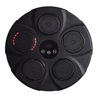 Máquina de Boxe Musical: Treine com Bluetooth e Luvas