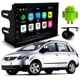 Kit Central Multimidia Android 7 Pol Spacefox 2010 2011 2012 2013