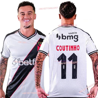 Vasco 24/25 Away Futebol Betfai BMG Personalizado Personalização Camisa 1:1 Fan Version