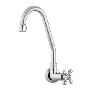 Torneira Cozinha Parede Kelly Metais - Bica Móvel 1/4 Volta, 162 C33 em Oferta na Shopee