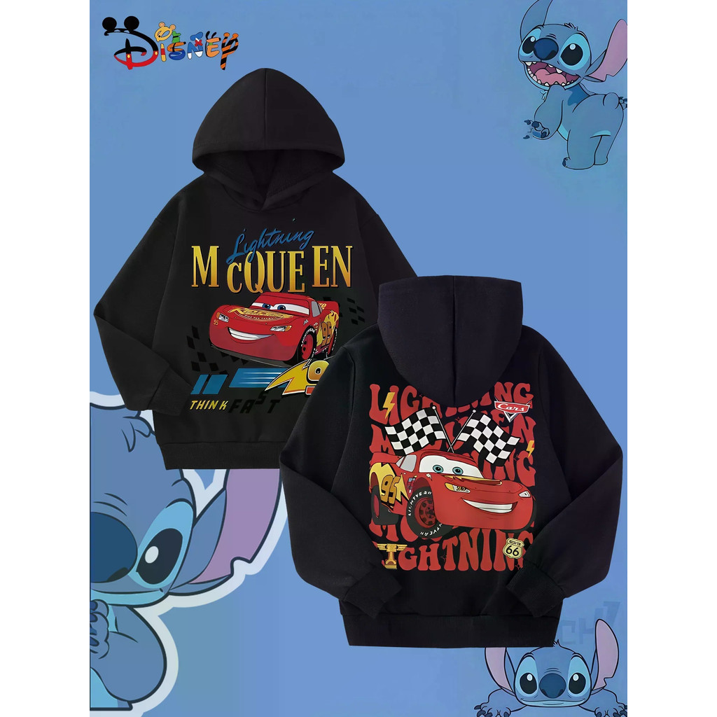 Disney Carros Relâmpago McQueen Moletom Com Capuz Design De Corrida ...