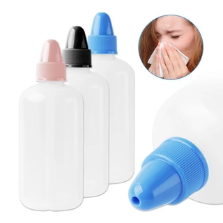 250ml Lavar Frasco De Nariz Nasal Neti Silicone Macio Irrigação De Enxágüe Sinusal Limpeza Do Alívio