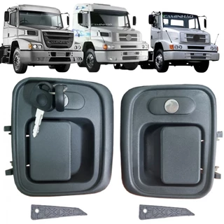 Jogo Par Maçaneta Externa Porta para Mercedes-Benz HPN 1620 / 1938 / 1720 / 712c / 914c / 2428 / Atron-  1997... - Mesma em Oferta na Shopee