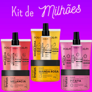 Kit Sabonete Líquido com Cheirinho + Body Splash Perfumado Bem Me Quero Frutas Poran