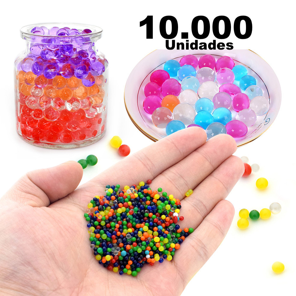 Munição de Gel Refil para Arminha de Brinquedo de Gel AZUL 1000 ...