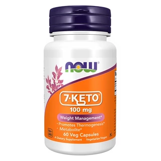 Keto 100mg Now Foods 60 Capsulas Importado