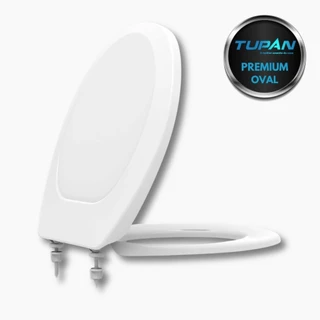 Assento Sanitário Oval Premium Universal Tupan Branco