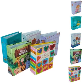 Album para 120 fotos 10x15 Infantil Menino Menina em Oferta na Shopee